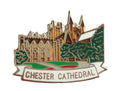 Chester Cathedral Cheshire Quality Enamel Lapel Pin Badge image 0