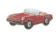 Triumph Red Classic Motorcar Quality Enamel Lapel Pin Badge image 0