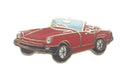 Triumph Red Classic Motorcar Quality Enamel Lapel Pin Badge image 0