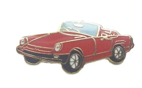 Triumph Red Classic Motorcar Quality Enamel Lapel Pin Badge image 0