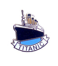 Titanic Quality Enamel Lapel Pin Badge image 0