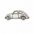 Pewter classic VW Beetle car lapel pin badge for motoring enthusiasts