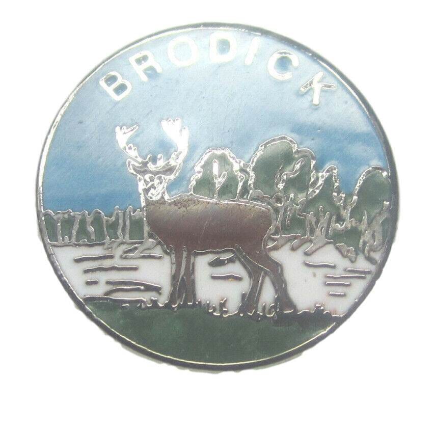 Brodick Quality Enamel Lapel Pin Badge image 0