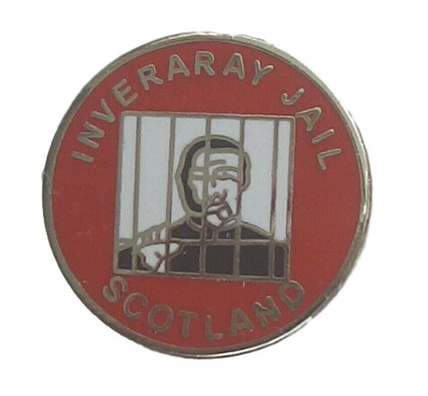 Inveraray Jail Quality Enamel Lapel Pin Badge image 0