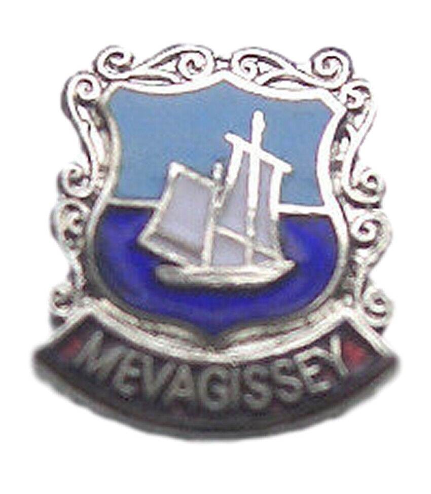 Mevagissey Quality Enamel Lapel Pin Badge image 0