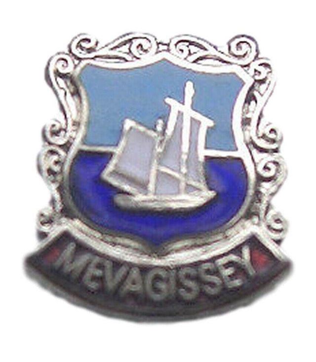 Mevagissey Quality Enamel Lapel Pin Badge image 0