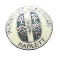 Parish Of Aldenham Radlett Quality Enamel Lapel Pin Badge image 0
