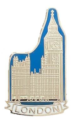 Big Ben & Houses of Parliament London England Quality enamel pin badge T917 image 2