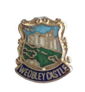 Weobley Castle Quality Enamel Lapel Pin Badge image 0