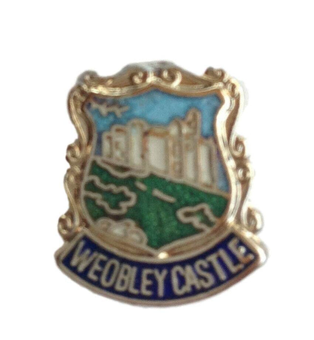 Weobley Castle Quality Enamel Lapel Pin Badge image 0