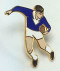 Fylde Rugby Player ENAMEL LAPEL PIN BADGE image 0