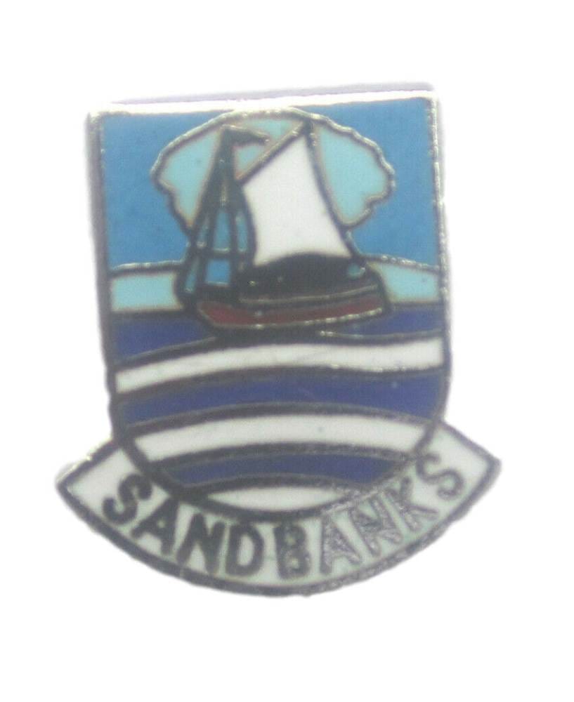 Sandbanks Quality Enamel Lapel Pin Badge image 0