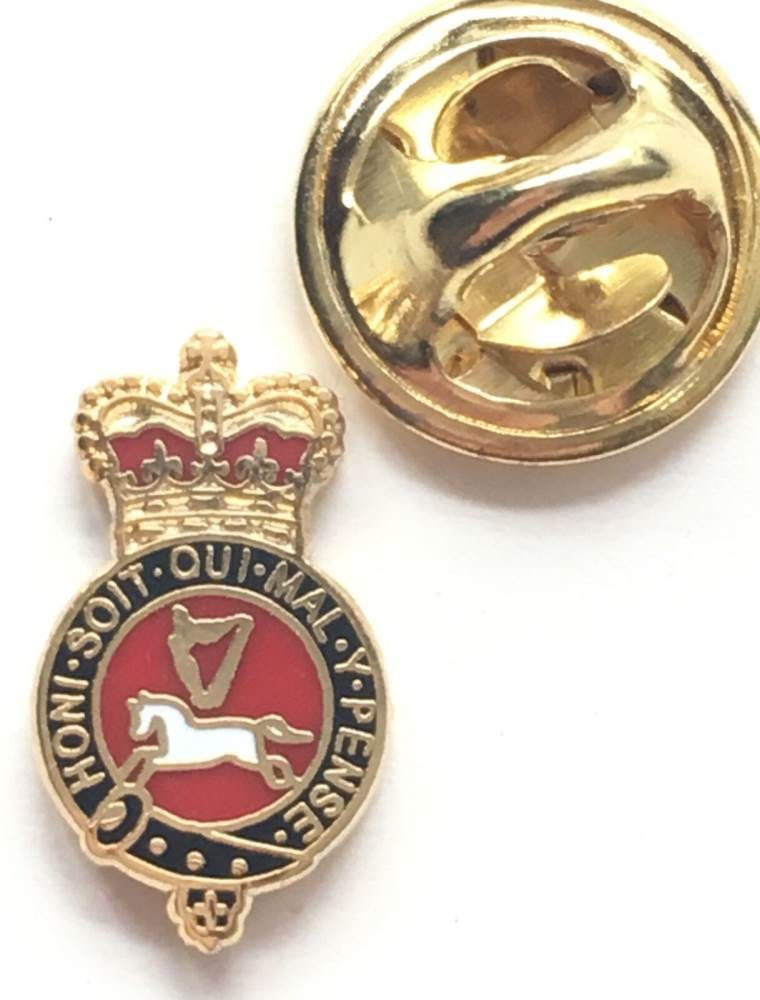Queen's Own Hussars Regiment - MOD Military Approved Army Enamel Badge image 1