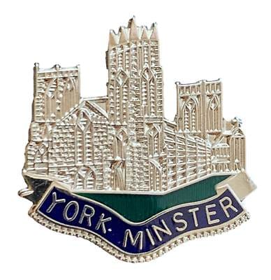 York Minster Cathedral England Quality enamel lapel pin badge T299A image 0