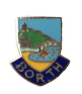 Borth Ceridigion Wales Flag Quality Enamel Lapel Pin Badge image 0