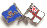 Royal Navy White Ensign and Submariners - MOD Approved Enamel Lapel Pin Badge image 0