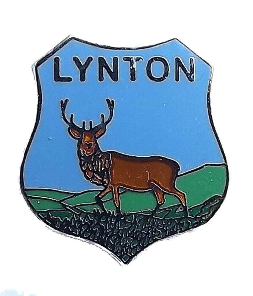 Lynton- Devon - England - Quality Enamel Lapel Pin Badge image 0