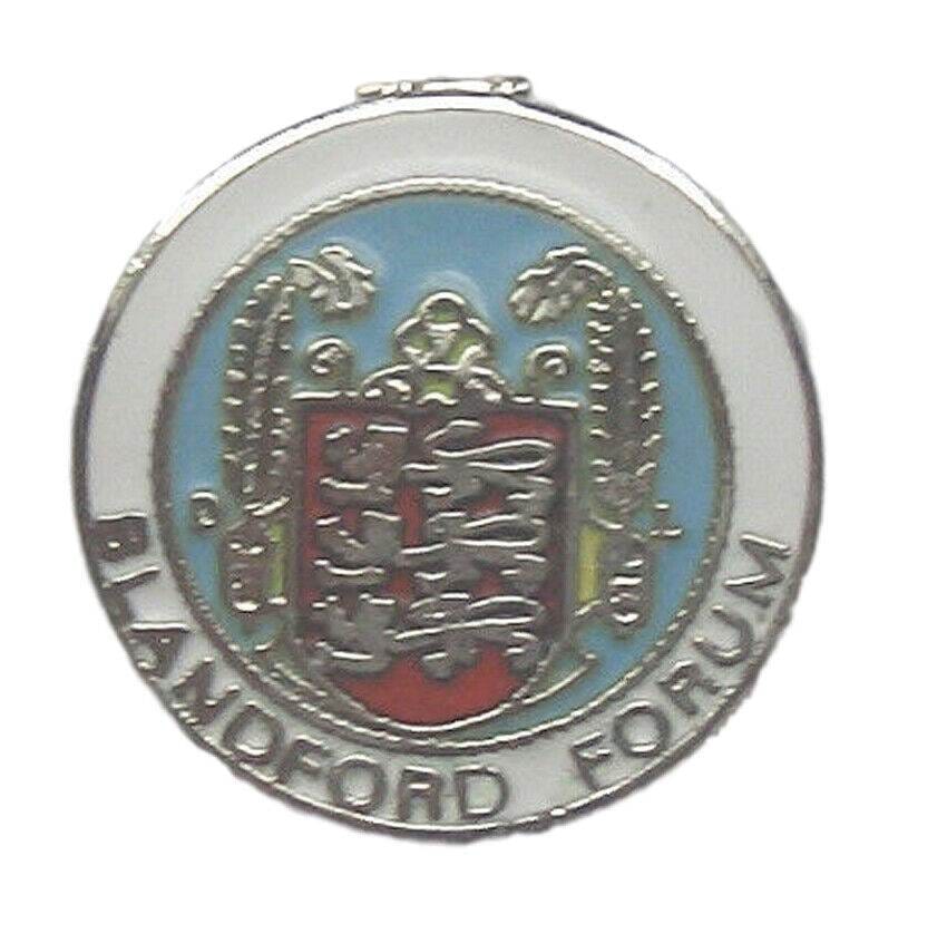 Blandford Forum UK Quality Enamel Lapel Pin Badge image 0