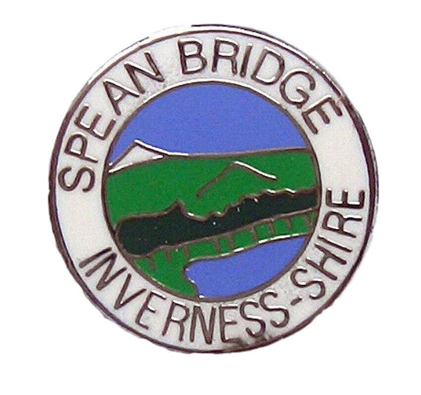 Spean Bridge Inverness-shire Quality Enamel Lapel Pin Badge image 0