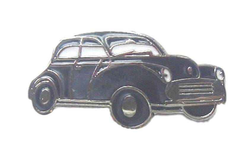 Morris Minor Black Motorcar Quality Enamel Lapel Pin Badge image 0