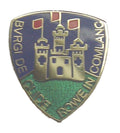 Clitheroe Town Council Lancashire Enamel Lapel Pin Badge image 0