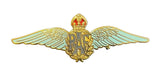 MOD Approved RAF Royal Air Force Sweetheart Wings Blue Enamelled Brooch Badge image 2