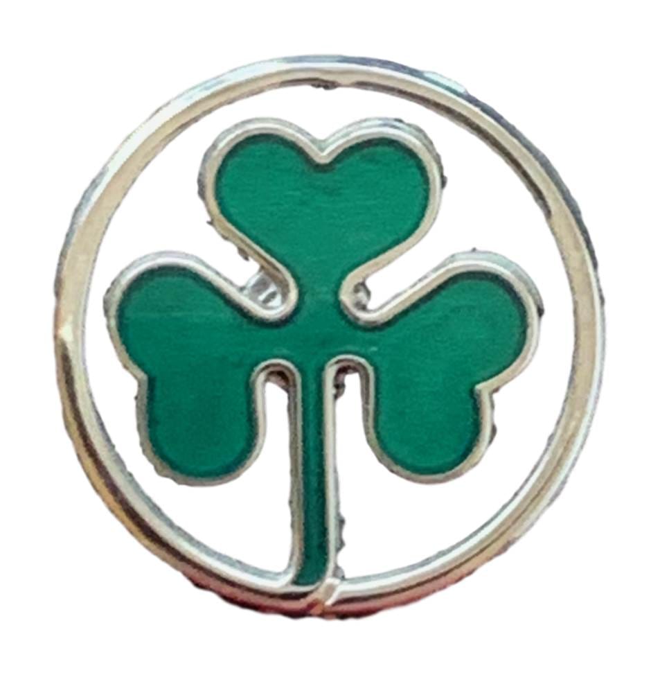 Ireland Open Crest Shamrock Quality Enamel Lapel Pin Badge T233 image 0
