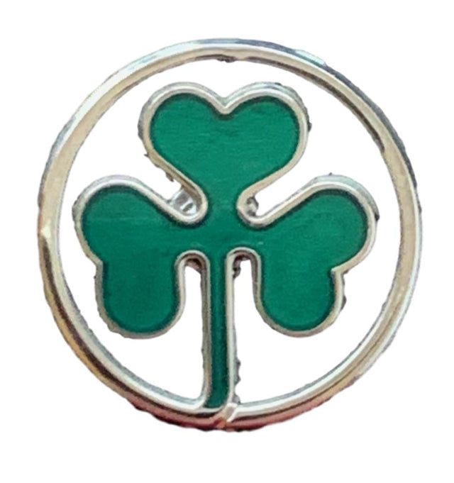 Ireland Open Crest Shamrock Quality Enamel Lapel Pin Badge T233 image 0