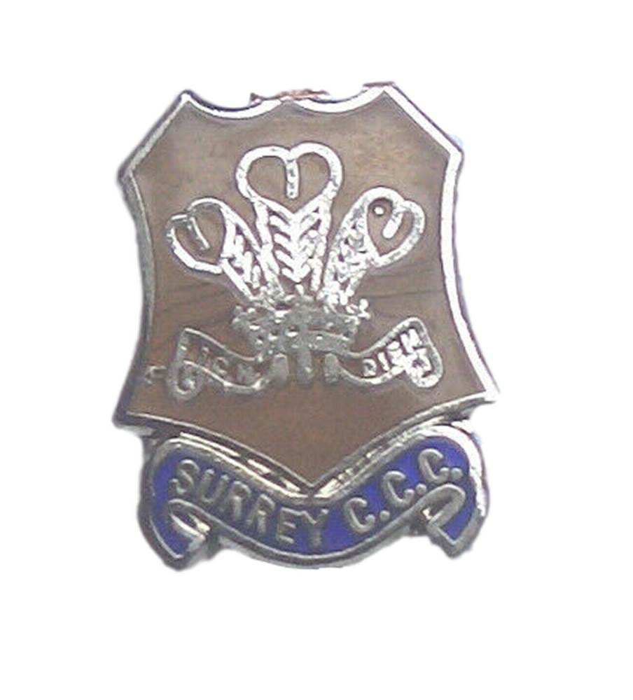 Surrey C.C.C. Cricket Club Quality Enamel Lapel Pin Badge image 0
