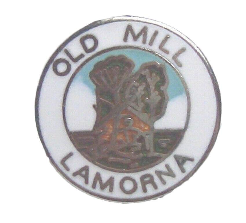 Lamorna Old Mill (D2) Quality Enamel Lapel Pin Badge image 0