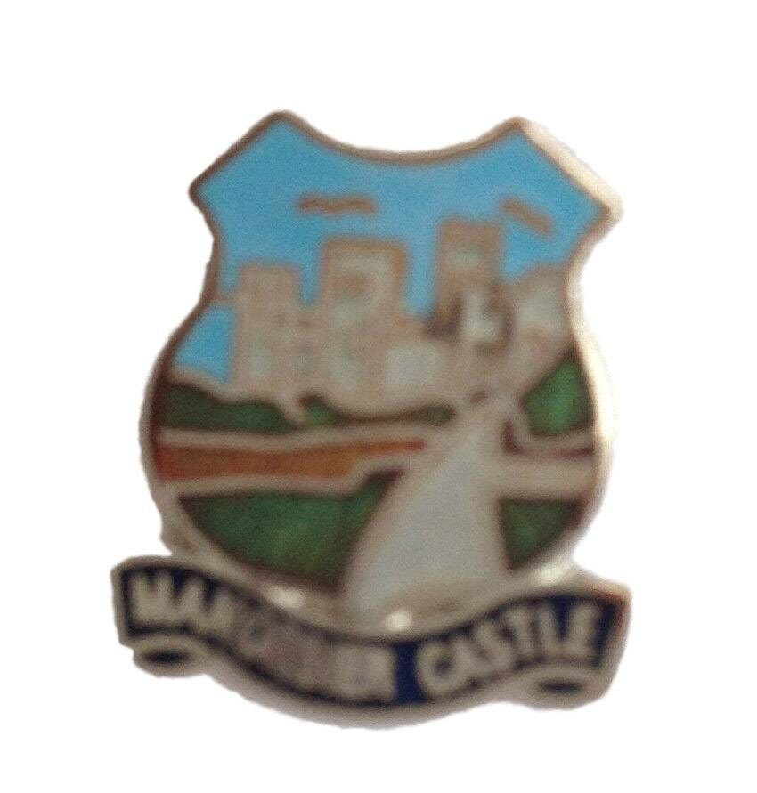 Manorbier Castle Wales Quality Enamel Lapel Pin Badge image 0