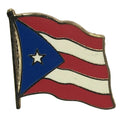 Puerto Rico National Flag 3/4 Gold Plated Courtesy Enamel Pin Badge image 0