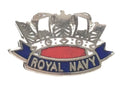 Royal Navy Small Crown - MOD Military Approved Royal Navy Enamel Pin Badge-M003 image 0