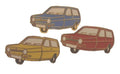Set Of 3 Reliant Robin Cars Quality Enamel Lapel Pin Badge image 0