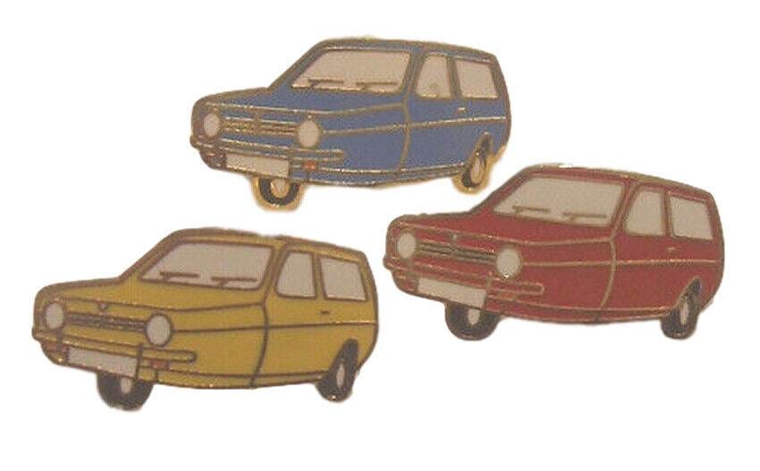 Set Of 3 Reliant Robin Cars Quality Enamel Lapel Pin Badge image 0