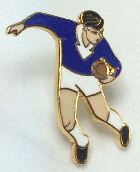 Coventry Rugby Player ENAMEL LAPEL PIN BADGE image 0
