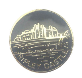 Ripley Castle Quality Enamel Lapel Pin Badge image 0