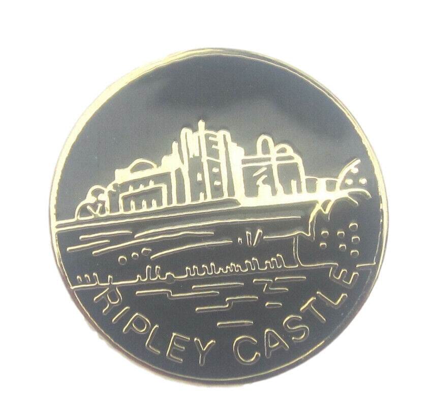 Ripley Castle Quality Enamel Lapel Pin Badge image 0