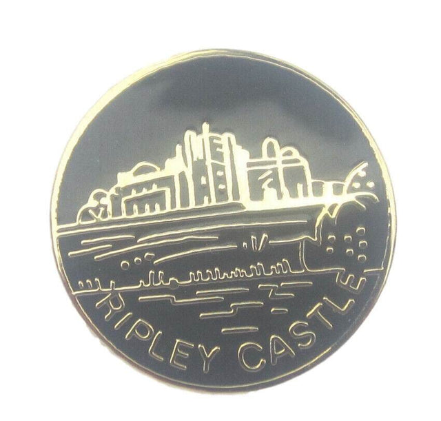 Ripley Castle Quality Enamel Lapel Pin Badge image 0