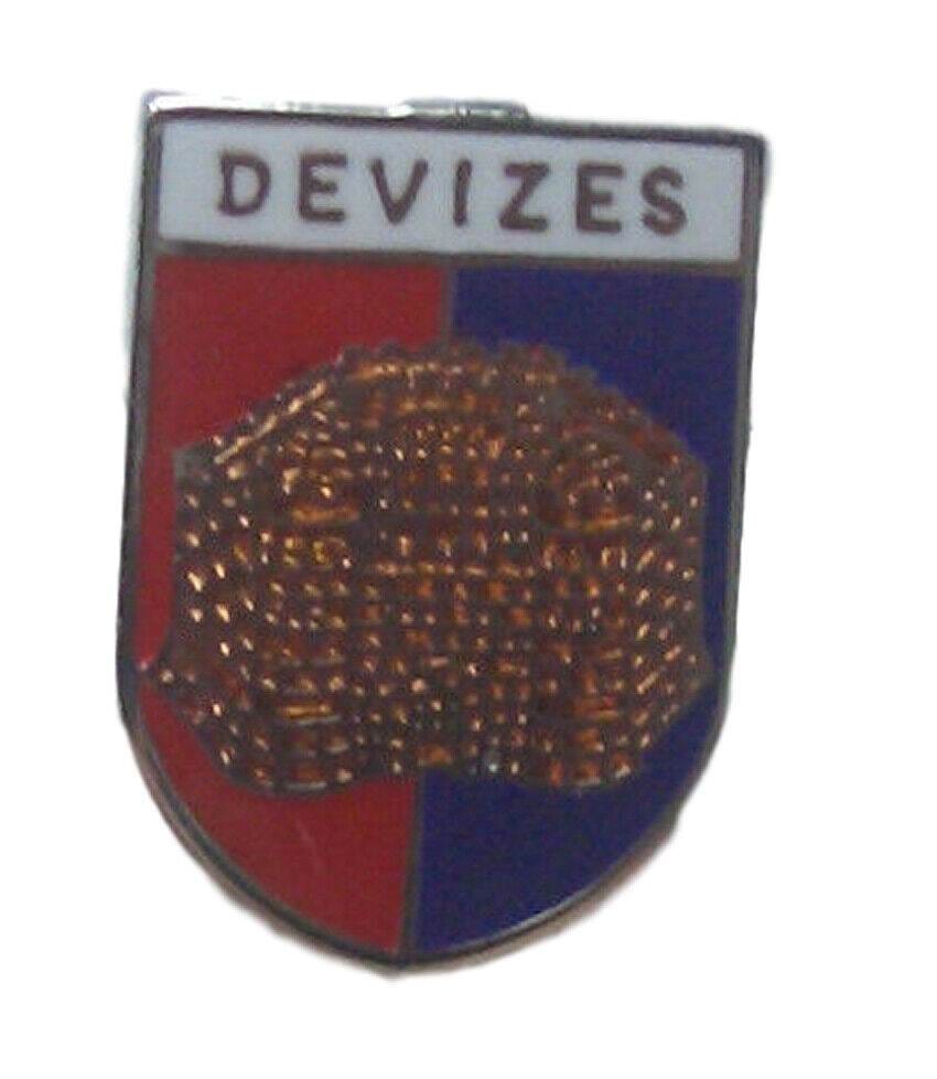 Devizes Quality Enamel Lapel Pin Badge image 0