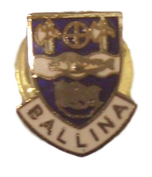 Ballina Ireland Quality Enamel Lapel Pin Badge image 0