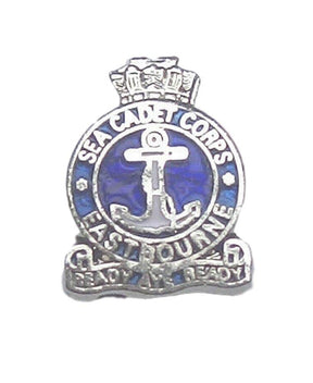 Sea Cadets Corps Eastbourne Quality Enamel Lapel Pin Badge image 0