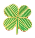 Ireland 4 Leaf Clover Lucky Charm Enamel Lapel Pin Badge P123 image 0