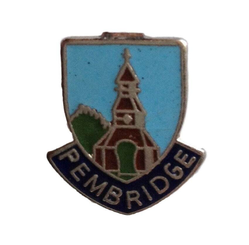 Pembridge Herefordshire England Crest Quality Enamel Lapel Pin Badge image 0