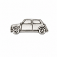 Pewter classic Mini car lapel pin badge for motoring enthusiasts