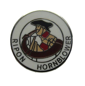 Ripon Hornblower Quality Enamel Lapel Pin Badge image 0