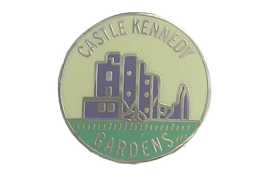 Castle Kennedy Gardens Quality Enamel Lapel Pin Badge image 0