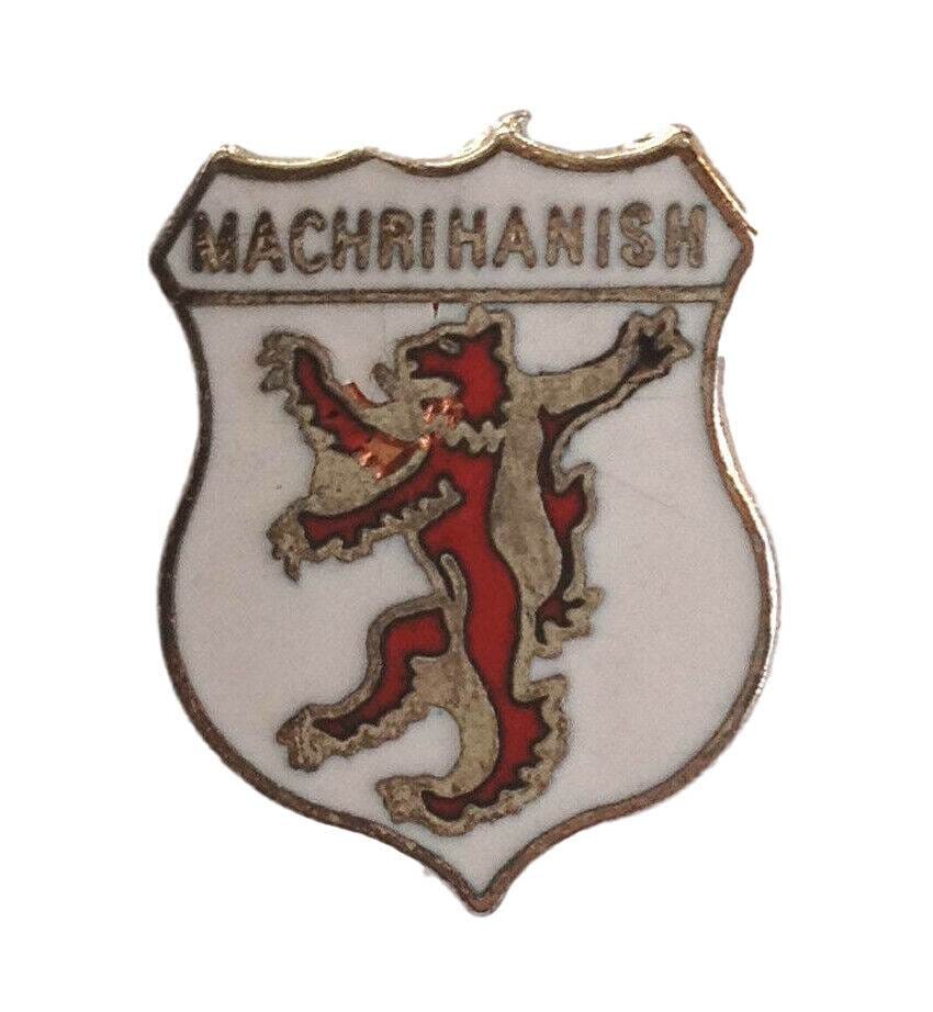 Machrihanish Argyll Scotland Crest Town/City Quality Enamel Lapel Pin Badge image 0