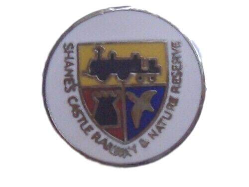Shanes Castle Railway & Nature Reserve Ireland Pin Badge image 0