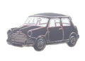 Mini Motorcar Black Quality Enamel Lapel Pin Badge image 0